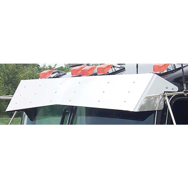 Kenworth Curved Windshield Bow-Tie Visor (2007+)