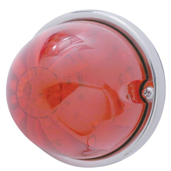Red 17LED Dual Function Watermelon Flush Mount Kit