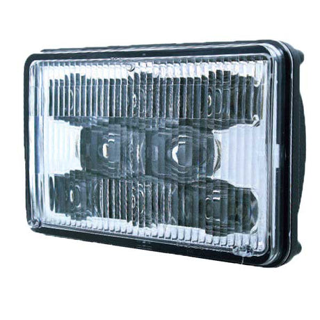 6" X 4" rectangular 8 LED high beam headlight