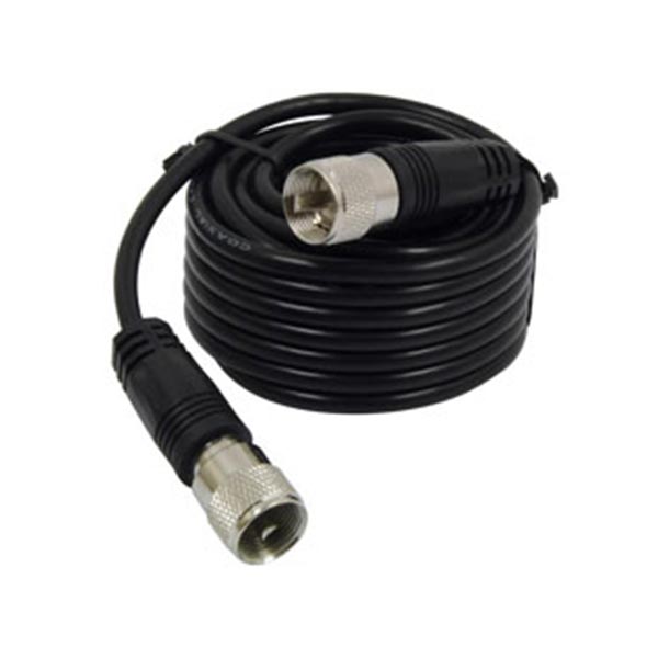 18' CB Antenna Coax Cable with PL-259 Connectors
