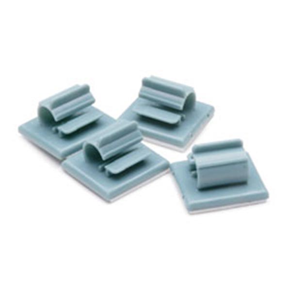 Self-Adhesive Plastic Wire Clips 4PK
