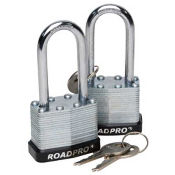 40mm Laminated Steel Padlocks with 2" Shackle (PR)