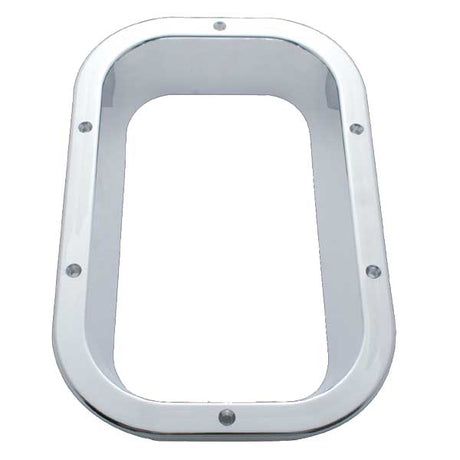 Freightliner chrome sleeper vent trim