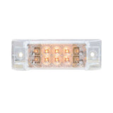 6" x 2" 10 LED Spyder Wide Angle Marker and Turn Signal Light