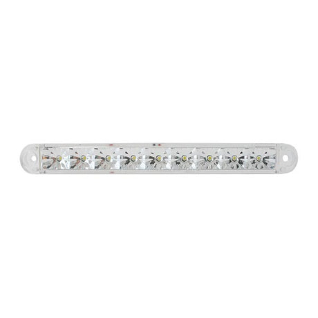 6-1/2" 9 LED dual function light bar, closer view