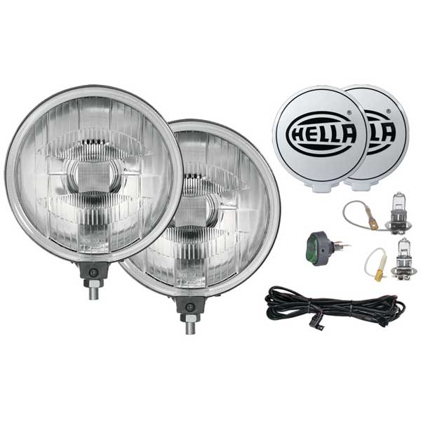 Hella Round Driving Lamp Kit