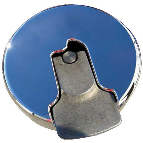 Peterbilt fuel cap cover for t-handle square notch for semi trucks
