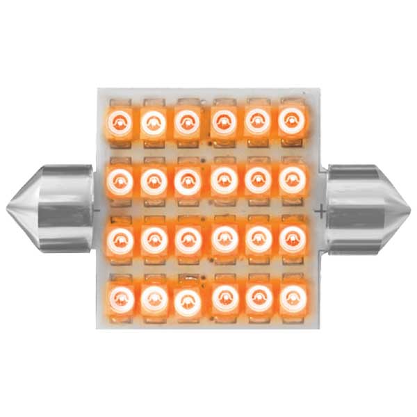211 24 LED Dome Light Bulbs 44mm (PR)