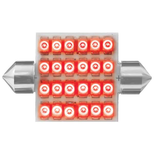 211 24 LED Dome Light Bulbs 44mm (PR)