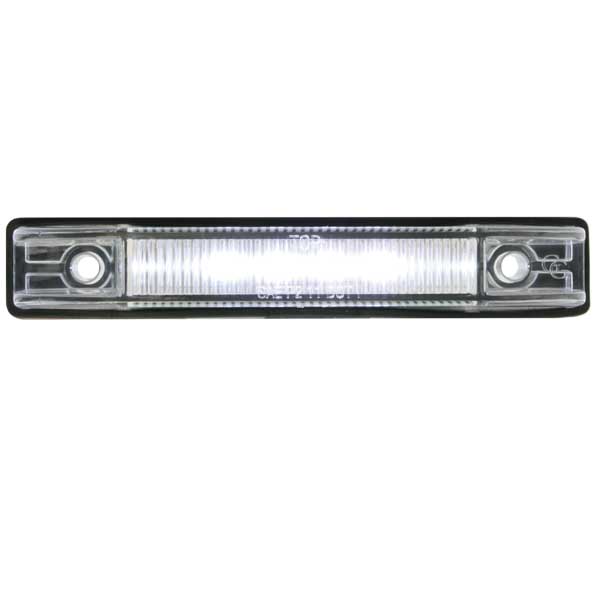 White Thin Line Wide Angle LED Light 4"L x 1/2"W