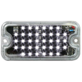 3" 40 LED Ultra Thin 8 Flash Strobe Light