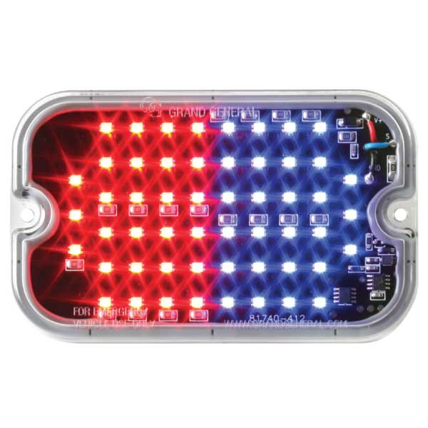 5" 54 LED Ultra Thin Strobe Light