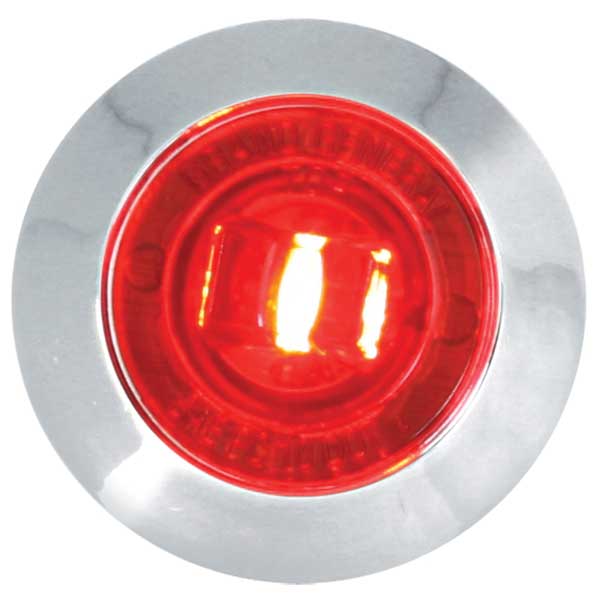 1" Single LED Wide Angle Mini Marker Light