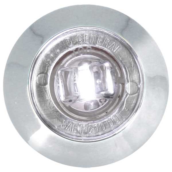 1" Single LED Wide Angle Mini Marker Light