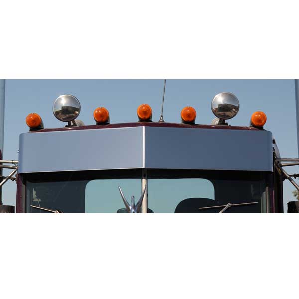 Peterbilt 359 Blind Mount Darwin Visor (Sanded)