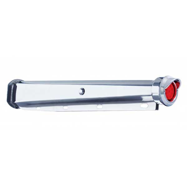 Mud Flap Hanger with Red/Red LED End Cap