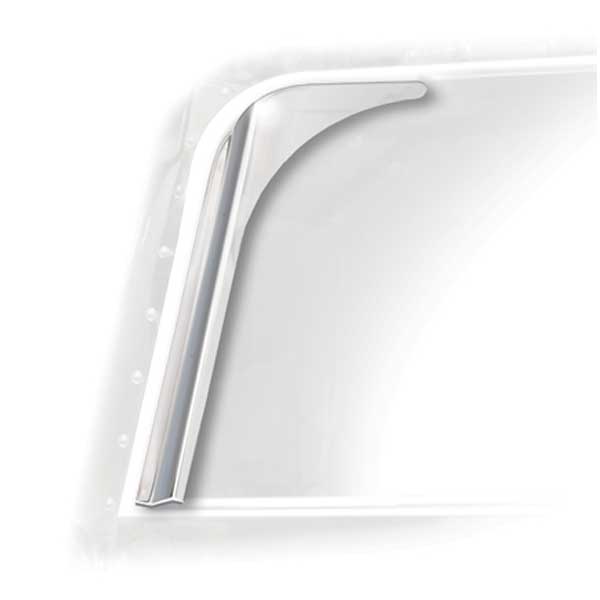 Peterbilt 379, 389 SS Door Window Deflectors 2005+