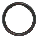 Heavy Duty Black & Red Steering Wheel Cover 18"