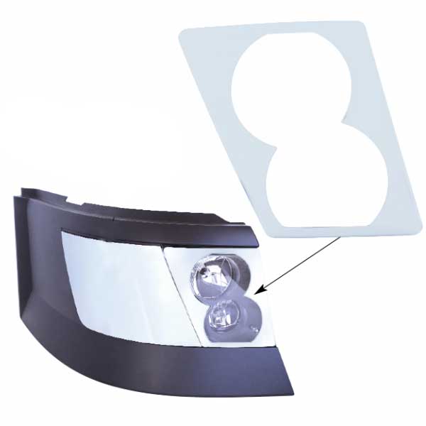 Volvo VN, VNL Daytime Running Light and Fog Light Trim