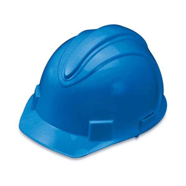Blue Adjustable Ratchet Hard Hat