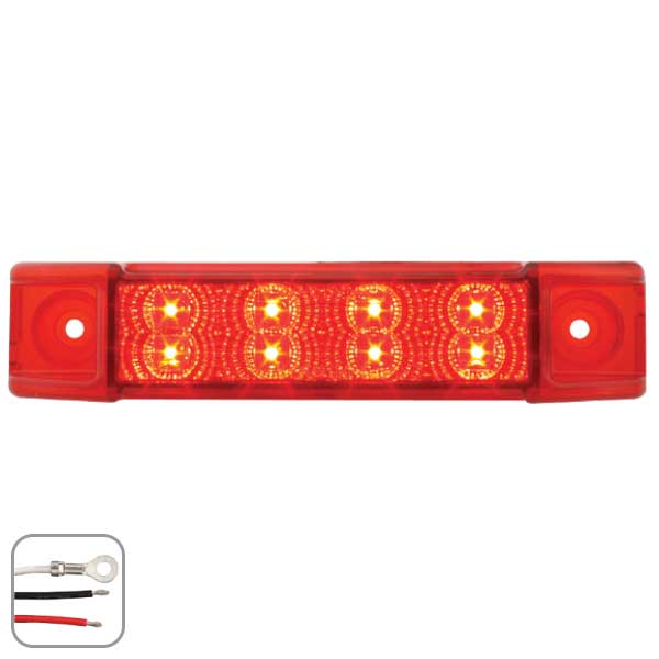 6" Ultra Thin Spyder Dual Fuction LED Strip Lights
