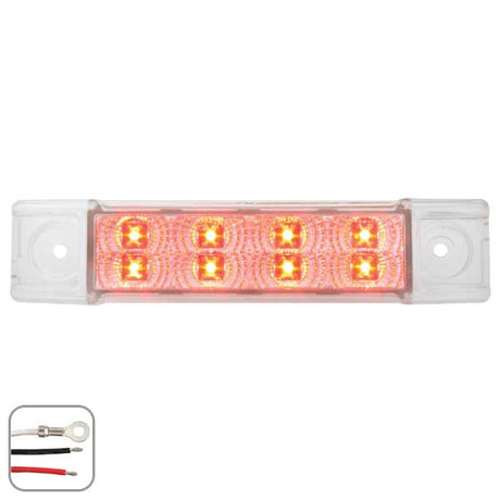 Another angle of 6" Ultra thin spyder dual fuction LED strip lights