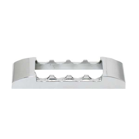 Chrome bezel for 6" strip lights