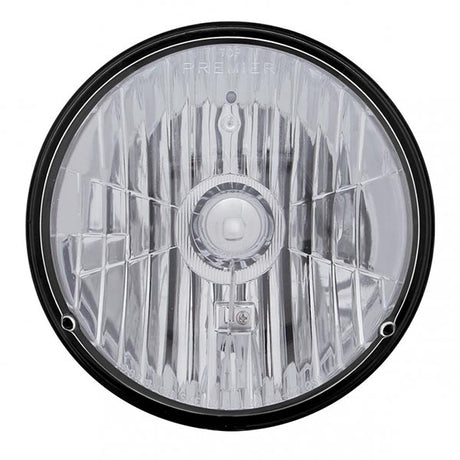 7" Crystal headlamp with Sylvania H4 halogen bulb