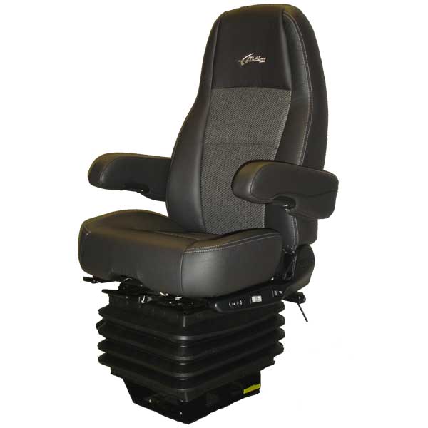 Atlas II Thermassage Seat with Heat and Massage, Black UltraLeather