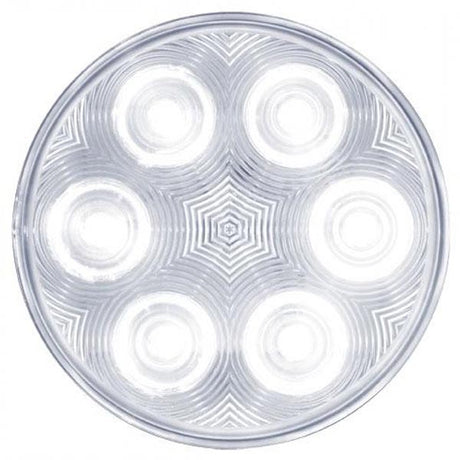 4" White 6 LED back-up light