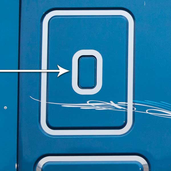 Freightliner Cascadia Sleeper Vent Surround