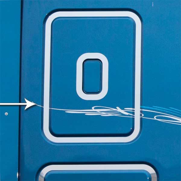 Freightliner Cascadia Upper Sleeper Inset Trim