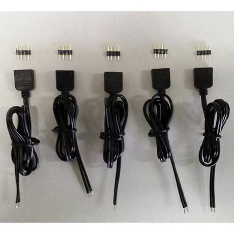Addtional connectors for LED light strips