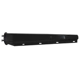 2" Straight Mud Flap Hangers Black