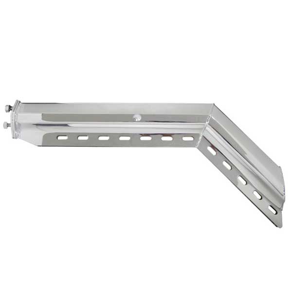 2" Angled Mud Flap Hangers Chrome