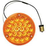 4" Round Pearl LED Load Light with 1156 Plug