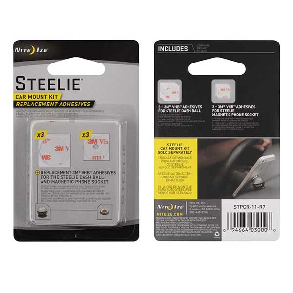 Steelie Car Mount Replacement Adhesives Kit