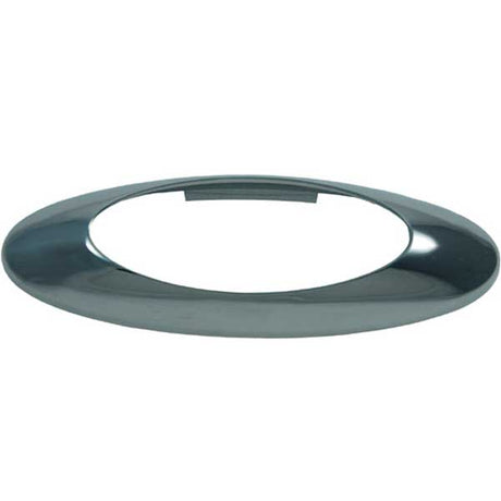Chrome bezel for MicroNova LED marker light