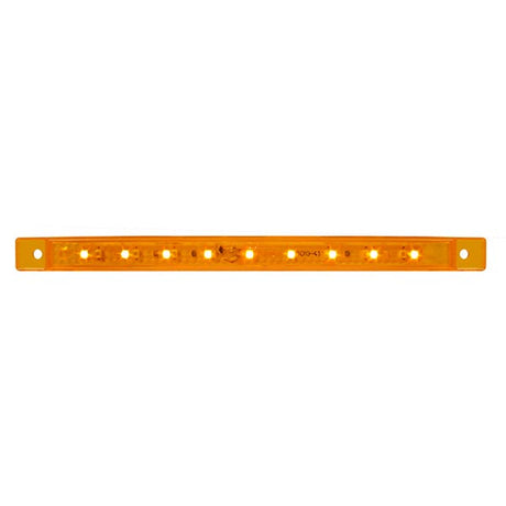 8.25-Inch 9 LED thin marker light bar, close-up
