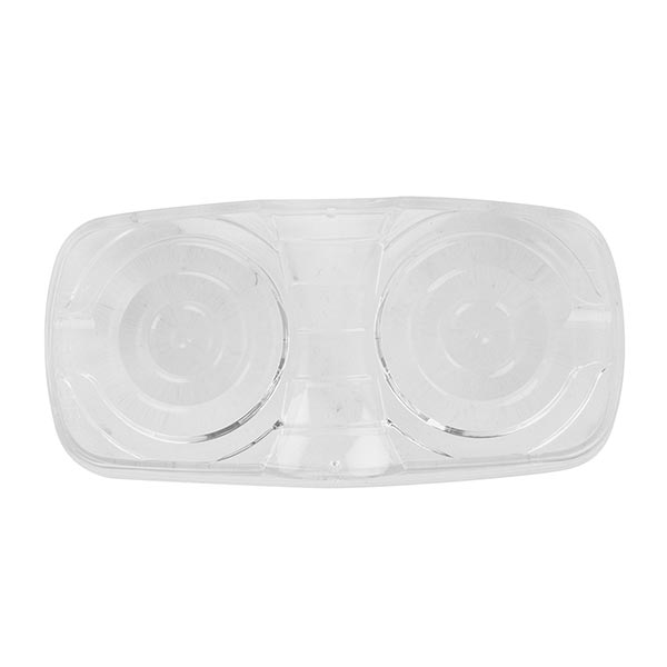 Lens for Dual Bulb Cat-Eye Marker Light
