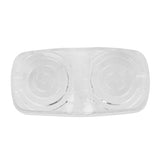 Lens for Dual Bulb Cat-Eye Marker Light