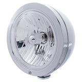 Stainless Classic Bullet Style Crystal Headlight