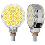 3" Pearl Round Double Face LED Light