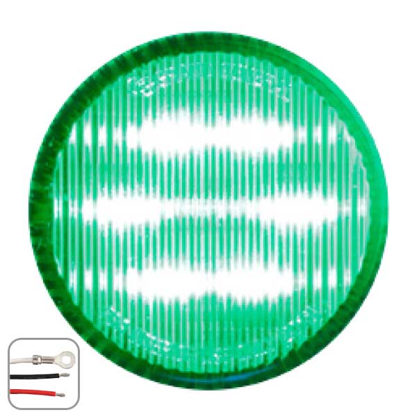 2" Round Dual Function LED Light