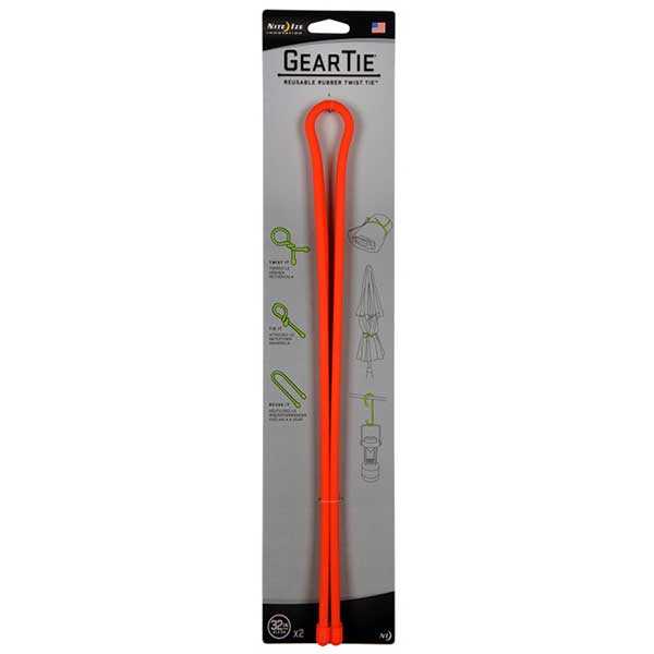 GearTie Reusable Rubber Twist Tie (PR)