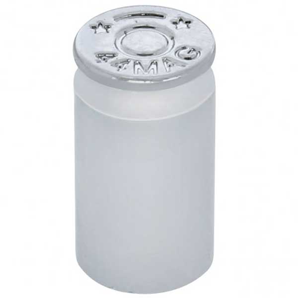 Chrome Bullet Casing Valve Cap (EA)