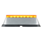 4" Amber 14 LED Rectangular Strobe Light