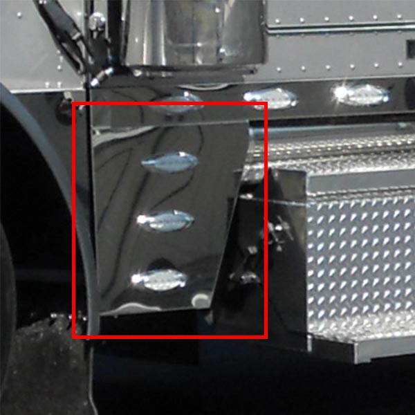 Peterbilt 379 Wide Cowl Panel with LED