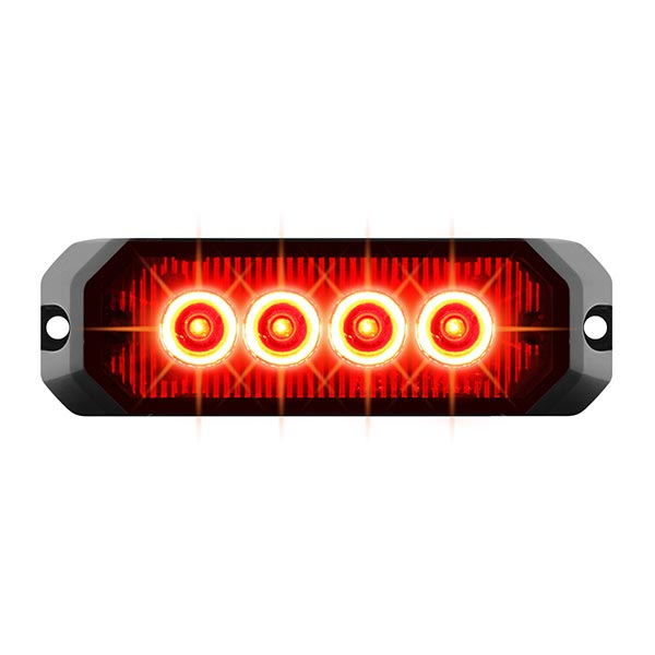 4" High Power LED Rectangular Strobe Light
