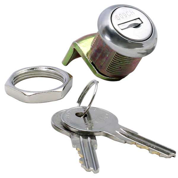 Small L-Shaped Key Cylinder Lock